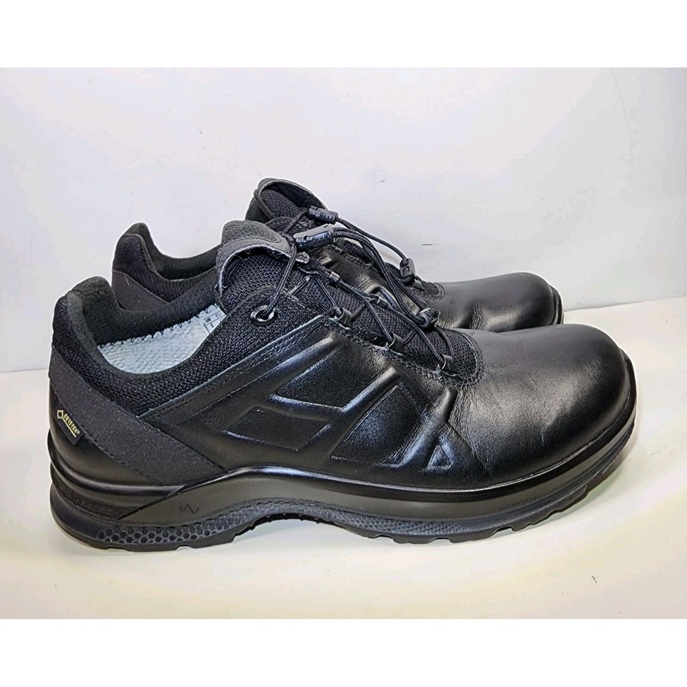 Haix Black Eagle Tactical 2.0 GTX Low Shoes Mens 9 Black Waterproof Corded Laces